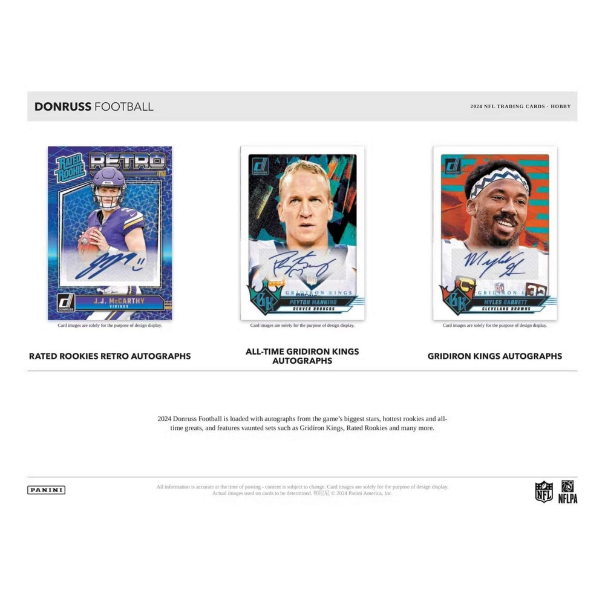 Panini Donruss Retail Box NFL 2024