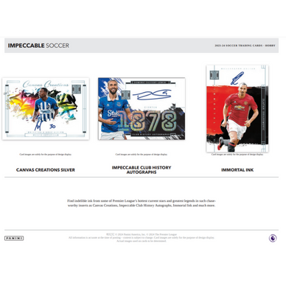 Panini Impeccable Soccer Premier League 2023/2024 (Soccer)