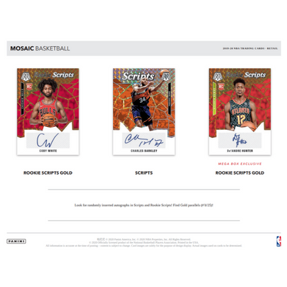 Panini Mosaic Blaster Box NBA Basketball 2019/2020