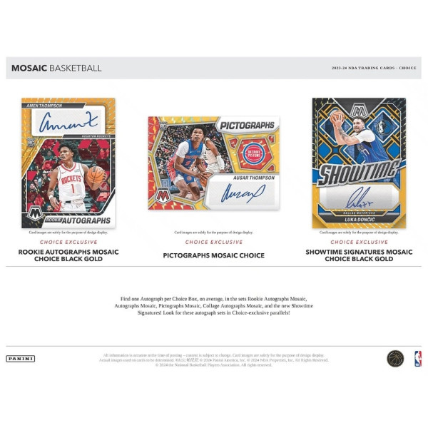 Panini Mosaic Choice Hobby Box NBA Basketball 2023/2024