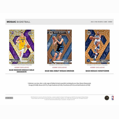 Panini Mosaic Hobby Box NBA Basketball 2024/2025