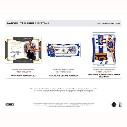 Panini National Treasures Hobby Box NBA Basketball 2024/2025