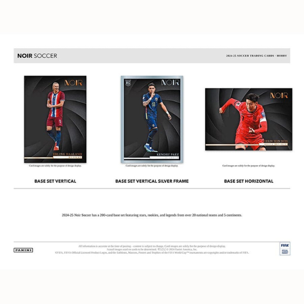 Panini Noir Soccer Hobby Box 2024/2025 (Fussball)