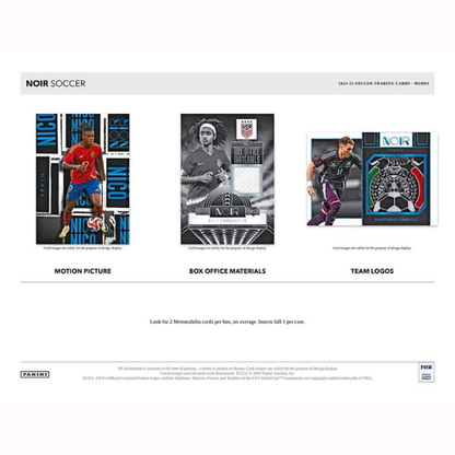 Panini Noir Soccer Hobby Box 2024/2025 (Fussball)