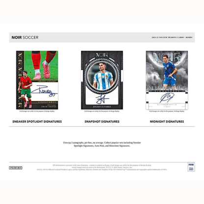 Panini Noir Soccer Hobby Box 2024/2025 (Fussball)