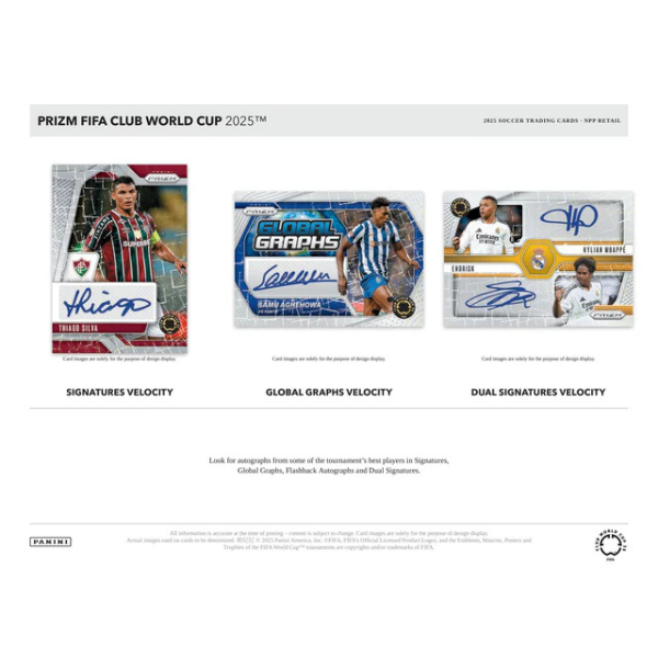 Panini Prizm FIFA Club World Cup Soccer Blaster Box (Fussball) 2024/2025