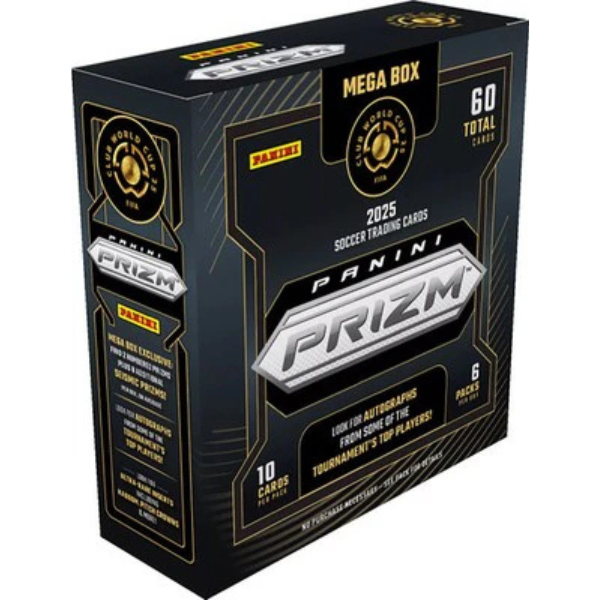 Panini Prizm FIFA Club World Cup Soccer Mega Box (Fussball) 2024/2025