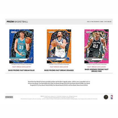 Panini Prizm Fast Break NBA Basketball Hobby Box 2024/2025