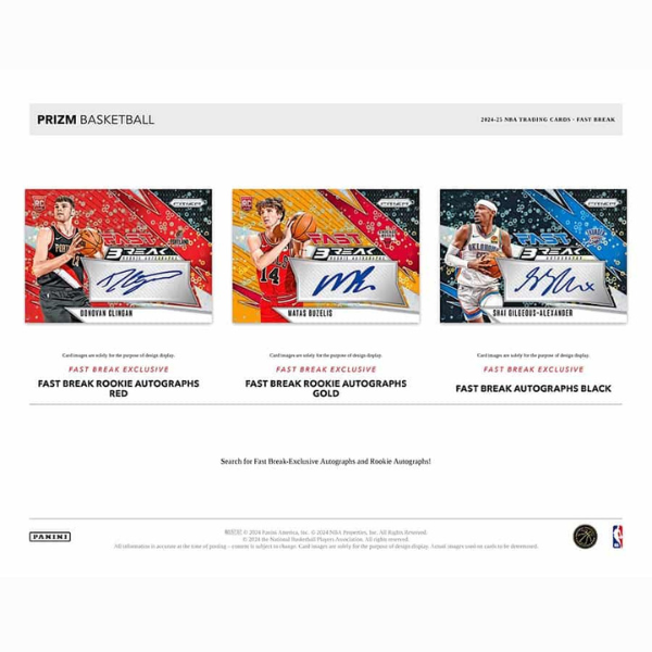Panini Prizm Fast Break NBA Basketball Hobby Box 2024/2025
