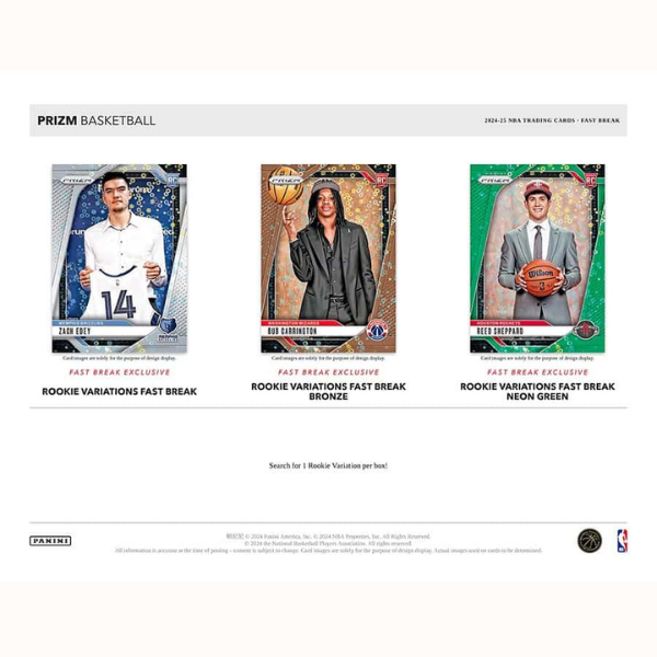 Panini Prizm Fast Break NBA Basketball Hobby Box 2024/2025