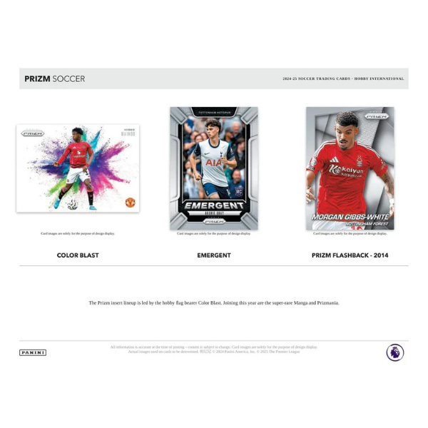 Panini Prizm Premier League International Hobby Box 2024/2025 (Fussball) Soccer