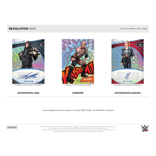 Panini Revolution WWE Wrestling Hobby Box 2023