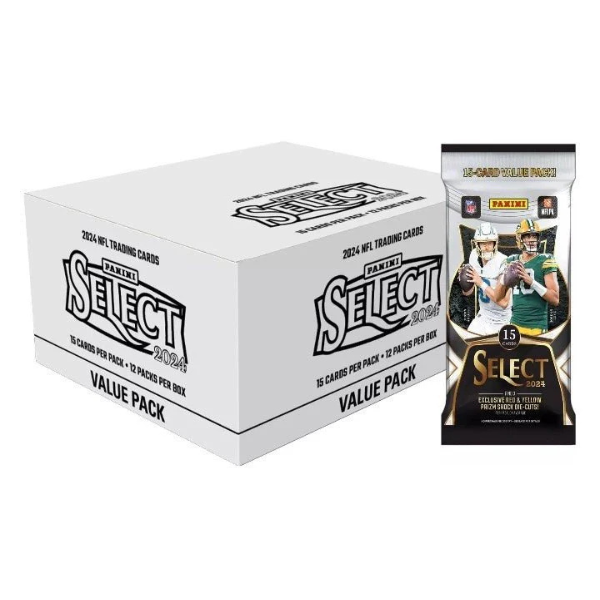 Panini Select NFL Football Value Pack Fat Pack Box 2024