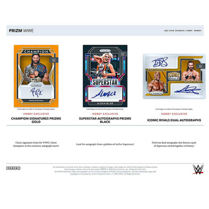 Panini Prizm WWE Wrestling Hobby Box 2022