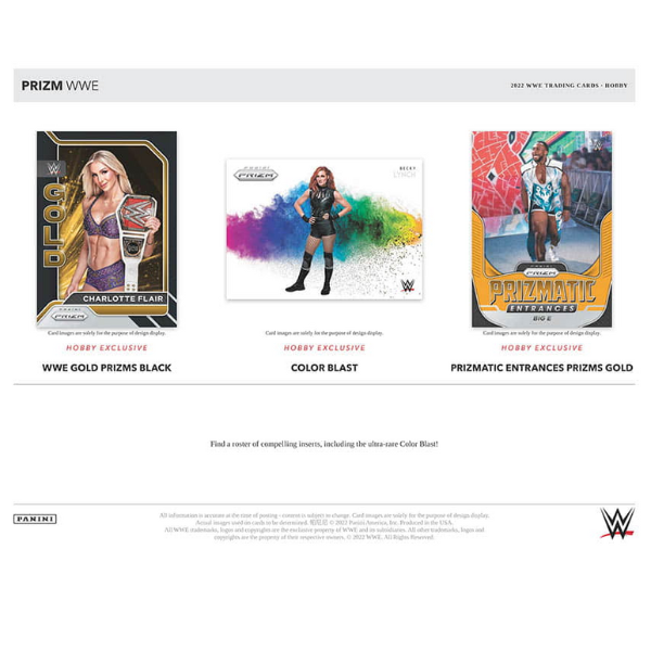 Panini Prizm WWE Wrestling Hobby Box 2022