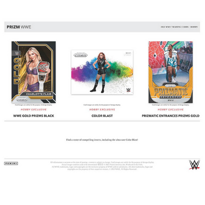 Panini Prizm WWE Wrestling Hobby Box 2022
