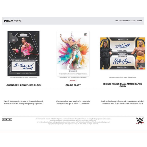 Panini Prizm WWE Wrestling Hobby Box 2024