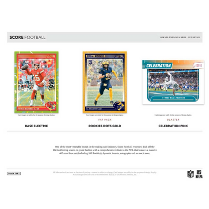 Panini Score Blaster Box NFL Football 2024