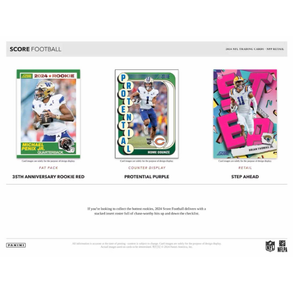 Panini Score Blaster Box NFL Football 2024