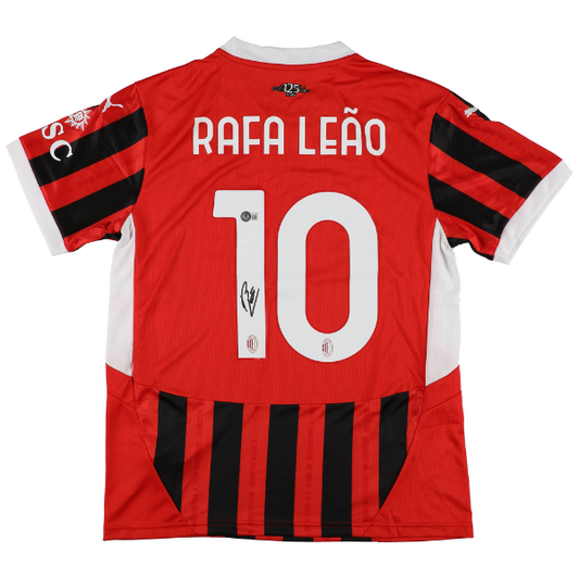 ⚽ Rafael Leão Signiertes AC Mailand Trikot – inkl. Beckett COA ⚽