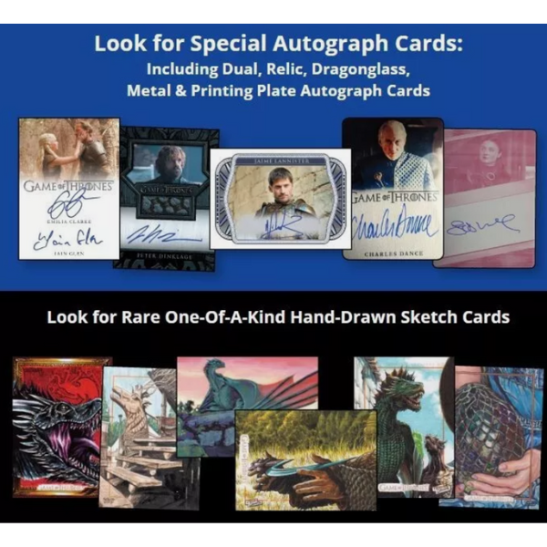 Cartes à collectionner Rittenhouse Game of Thrones Legend of the Realm