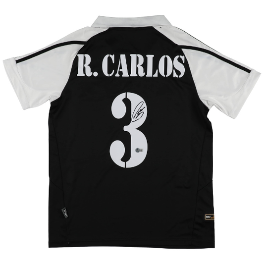 ⚽ Roberto Carlos Signiertes Real Madrid Trikot – inkl. Beckett COA ⚽