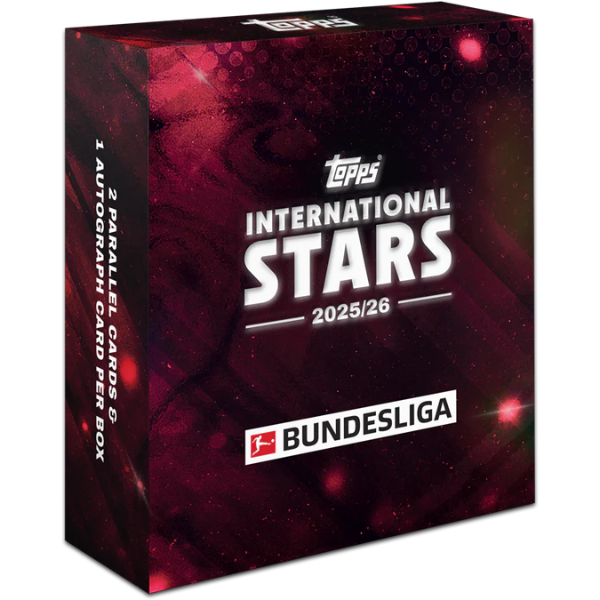 Topps Bundesliga International Stars Hobby Box 2025/2026 (Fussball)