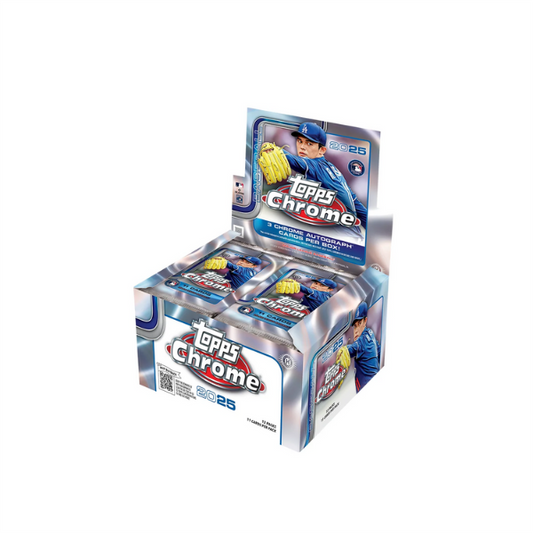 Topps Chrome Baseball MLB Hobby Jumbo Box 2025