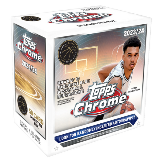 Topps Chrome Basketball Monster Box 2023/2024 Mega Box