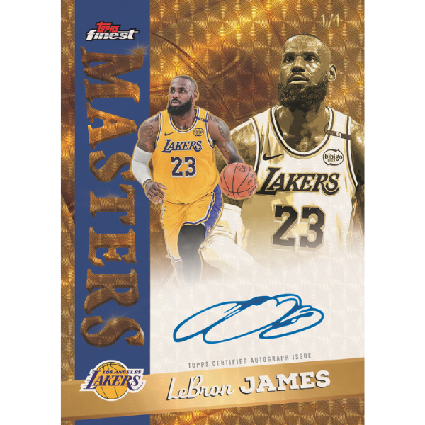 Topps Finest NBA Basketball Hobby Box 2025/2026