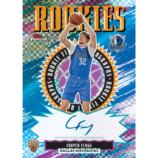 Topps Finest NBA Basketball Hobby Box 2025/2026