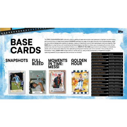 Topps Focus Argentina Hobby Box 2025