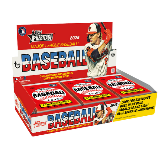 Topps Heritage Baseball Hobby Box 2025
