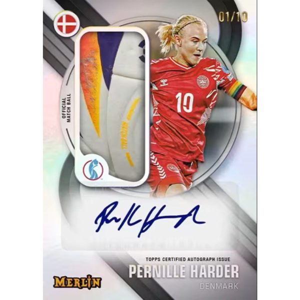 Topps Merlin UEFA Womans Euros Hobby Box 2025