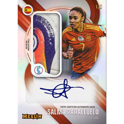 Topps Merlin UEFA Womans Euros Hobby Box 2025