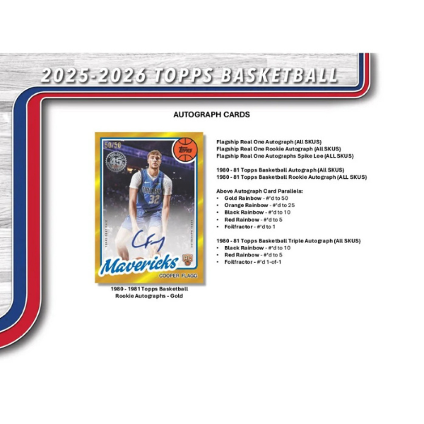 Topps NBA Flagship Mega Box 2025/2026 (Basketball)