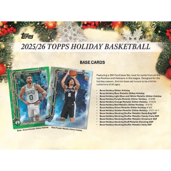 Topps NBA Holiday Mega Box 2025/2026 (Basketball)