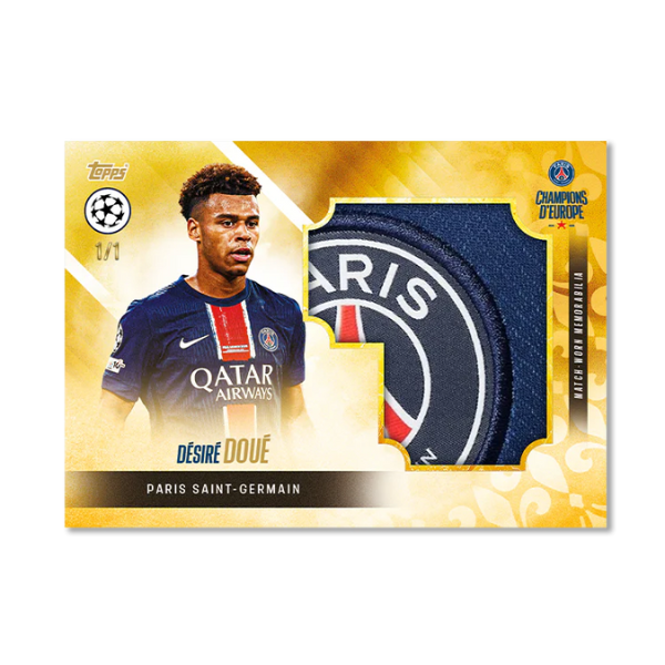 Topps Paris Saint-Germain: Champions d’Europe 2025 Hobby Box