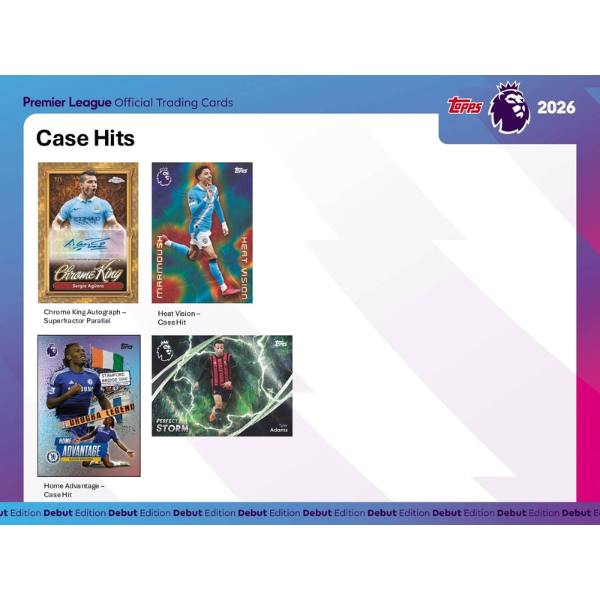 Topps Premier League Soccer (Fußball) EPL Hobby Box 2025/2026