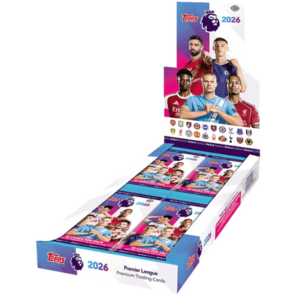 Topps Premier League Soccer (Fußball) EPL Hobby Box 2025/2026