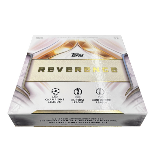 Topps Reverence UEFA Club Competitions Soccer Hobby Box 2024/2025 (Fussball)