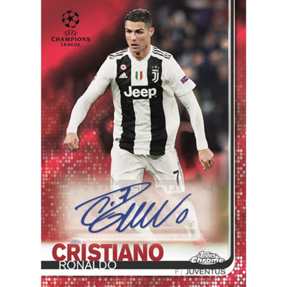 Topps UEFA Competitions Soccer Chrome Hobby Box (Fußball) 2018/2019