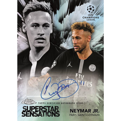 Topps UEFA Competitions Soccer Chrome Hobby Box (Fußball) 2018/2019