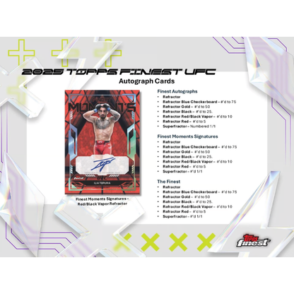 Topps UFC Finest Hobby Box 2025