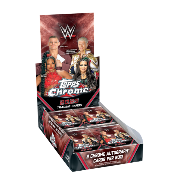 Topps WWE Chrome Hobby Box 2025