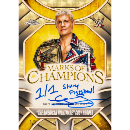 Topps WWE Chrome Value Box 2025