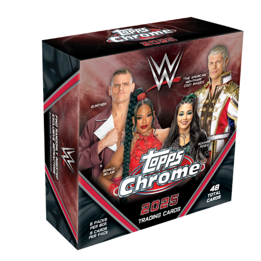 Topps WWE Chrome Mega Box 2025
