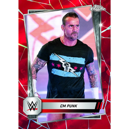 Topps WWE Chrome Sapphire Hobby Box 2025