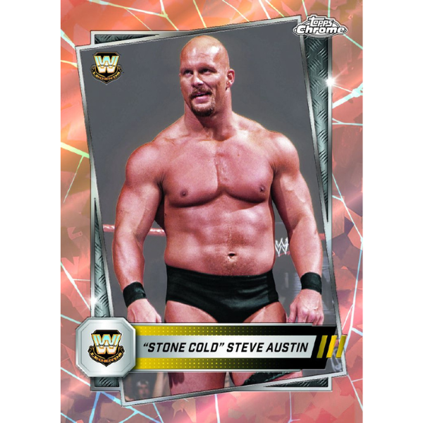 Topps WWE Chrome Sapphire Hobby Box 2025