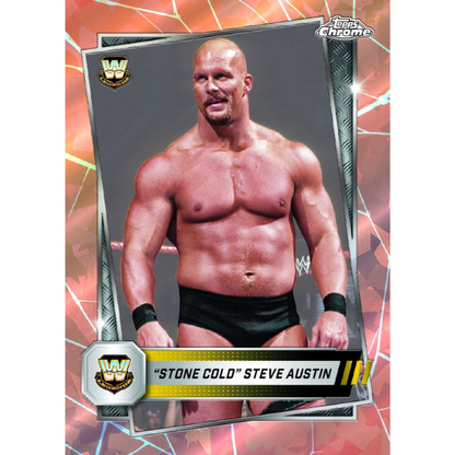 Topps WWE Chrome Sapphire Hobby Box 2025
